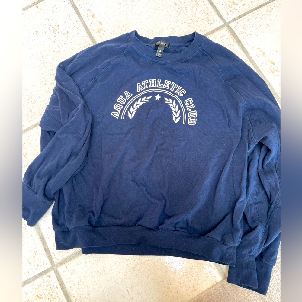 Crew neck sweatshirt
